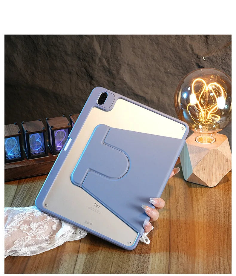 Étui magnétique rotatif pour iPad