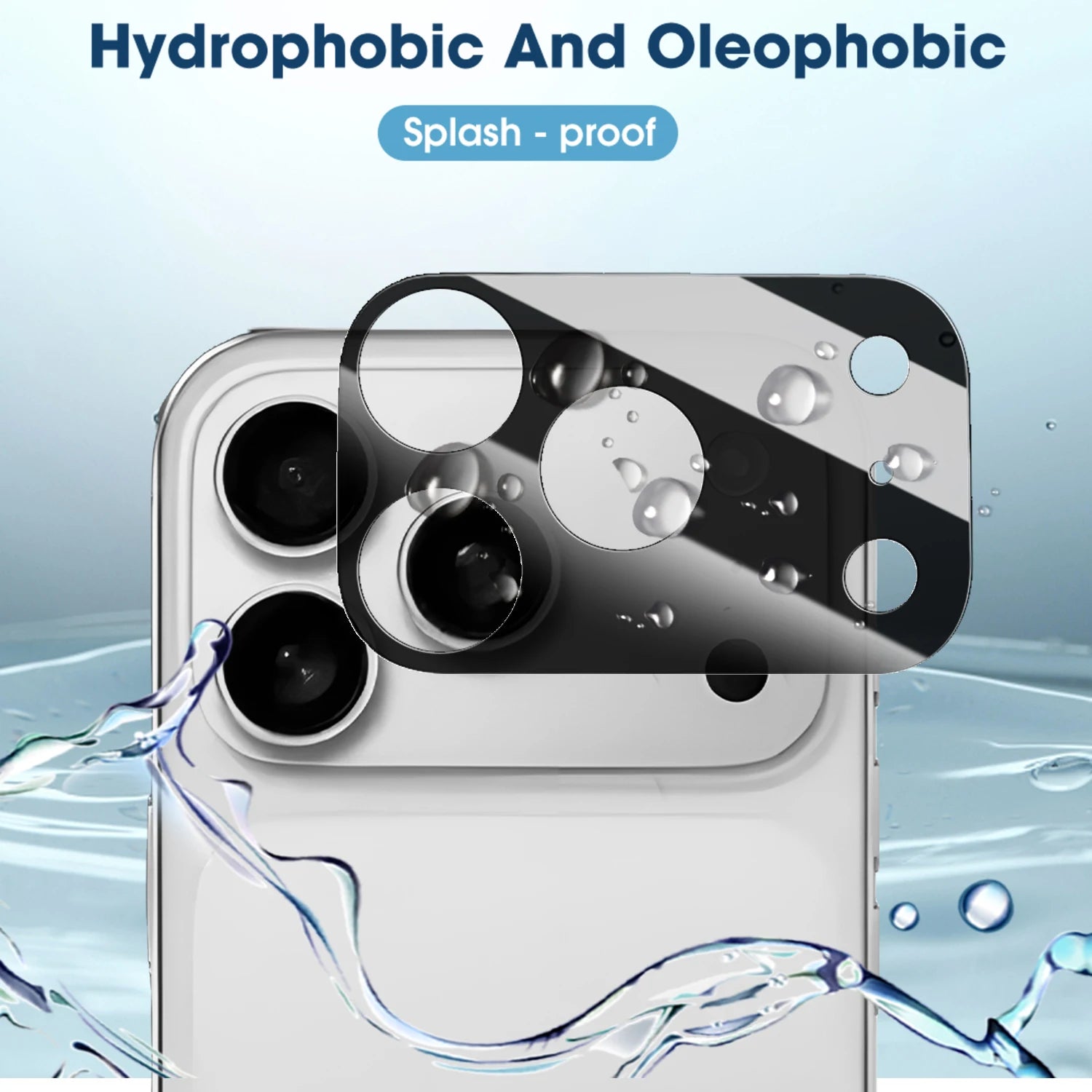 Camera lens protector glass for iPhone 17 series