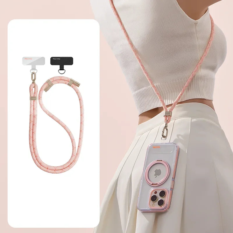 Verstellbares Handy-Lanyard mit Sicherheitsschutz