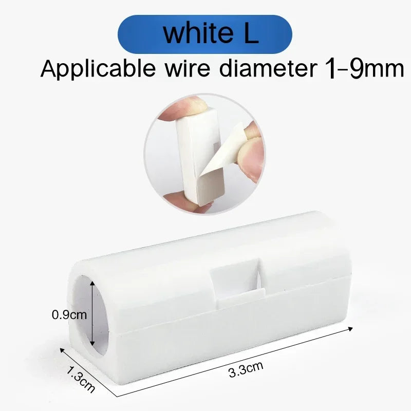 Selbstklebender Kabelclip 16/20 Stück