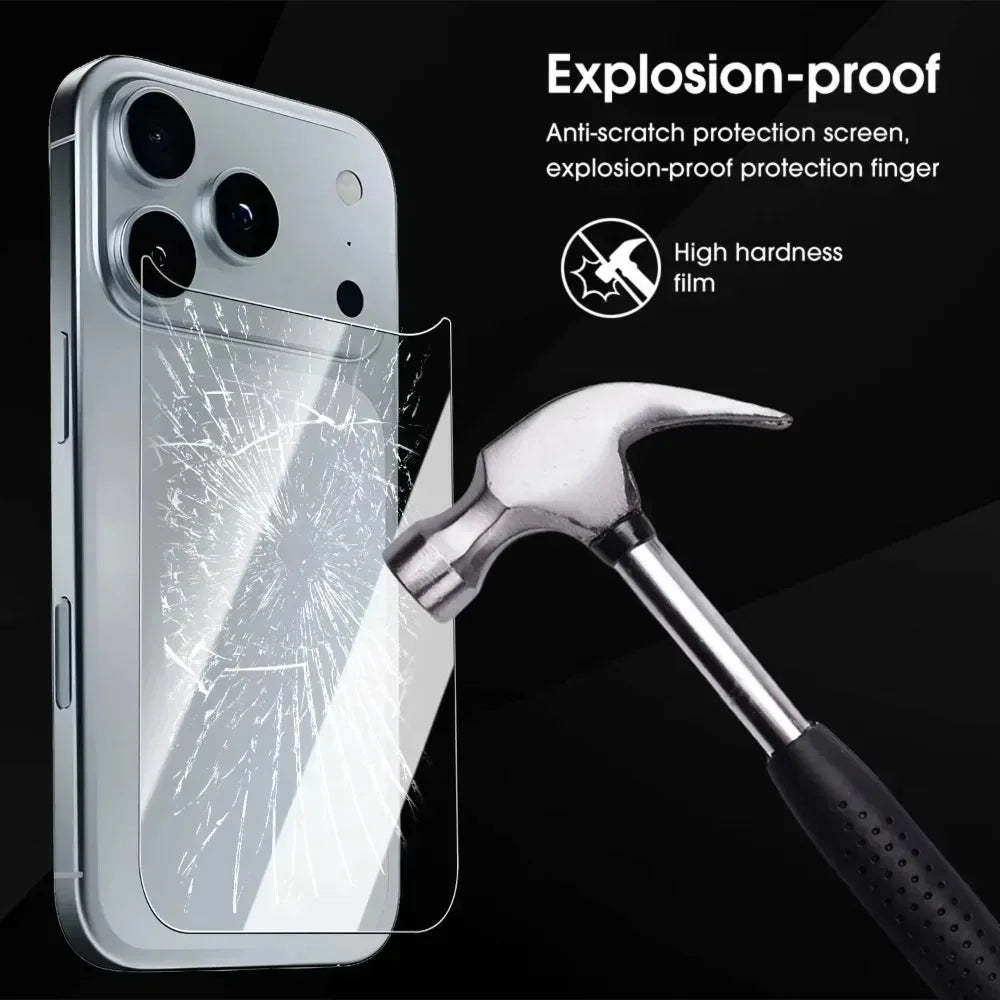 6-in-1 Panzerglas Set mit Kamera Schutz für iPhone 17