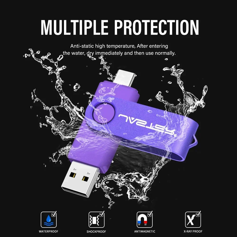USB Typ-C Flash-Laufwerk 128 GB Stiftlaufwerk