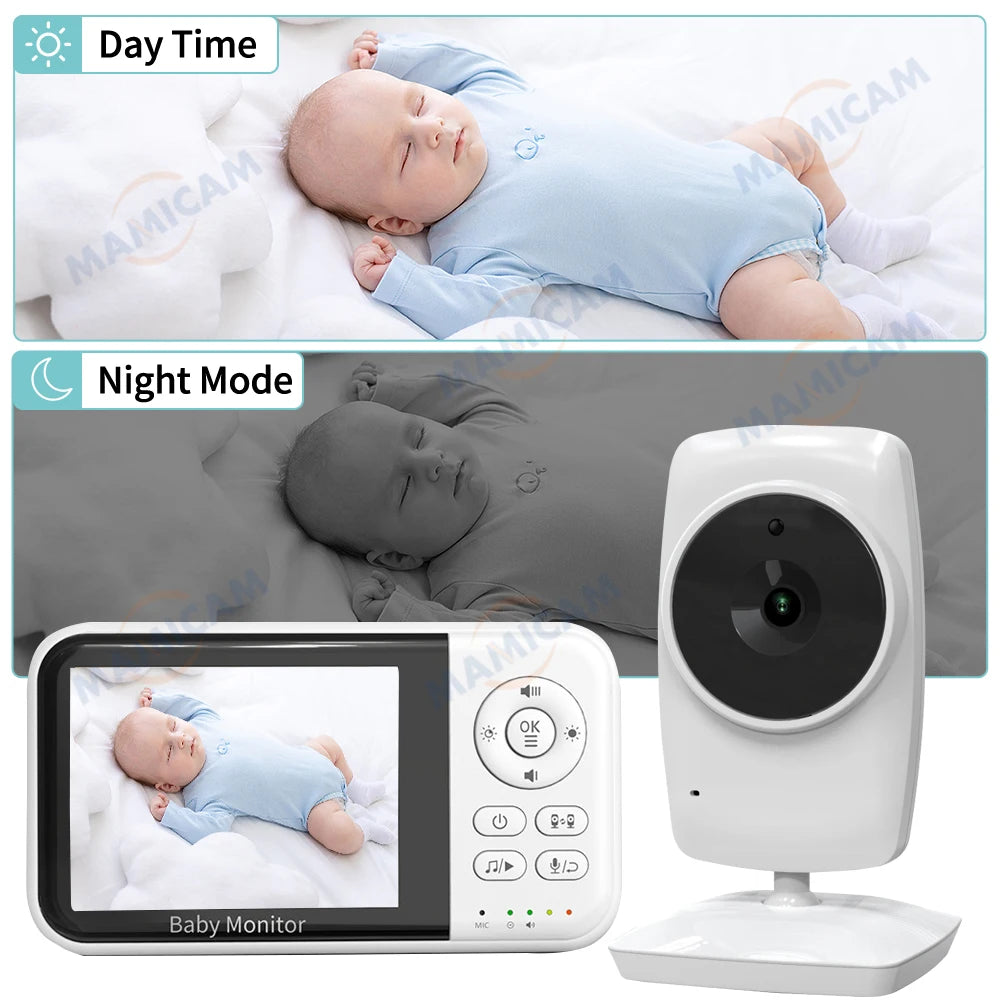 Kabelloser 3,2 Zoll Baby Monitor mit Video & Audio