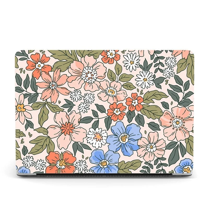 Blumen Laptoptasche für MacBook 13 Zoll