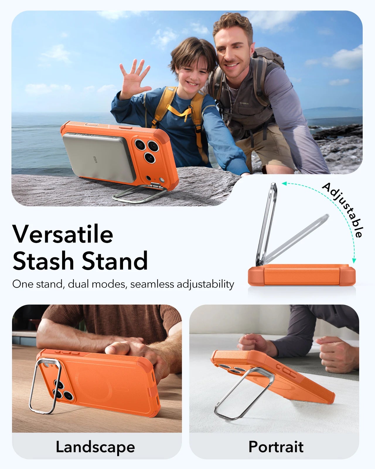 ESR Magnet-Hülle mit Ständer für iPhone 17 Pro