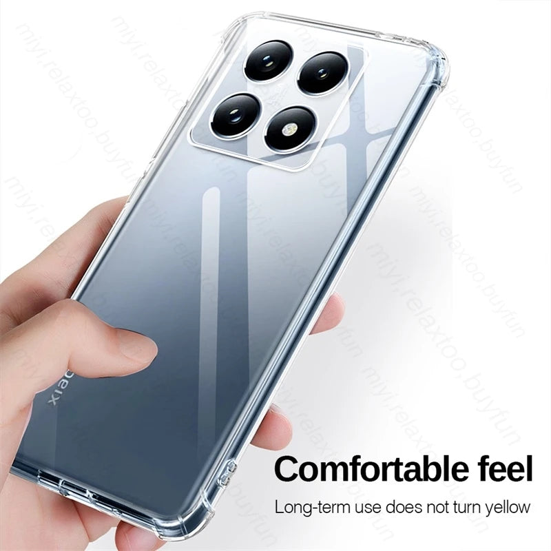 Klare TPU-Hülle für Xiaomi 14T Pro 5G (2024)