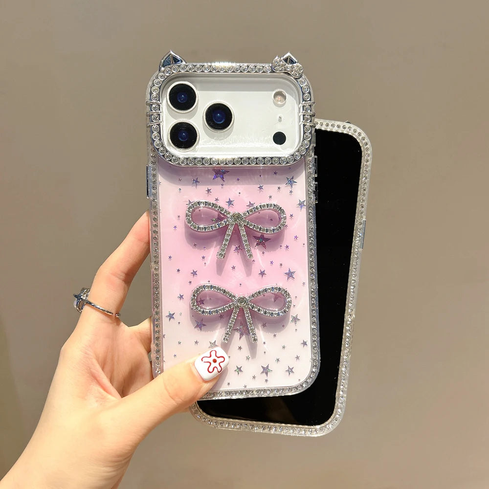 3D Cat Ears Case for iPhone 17 Series
