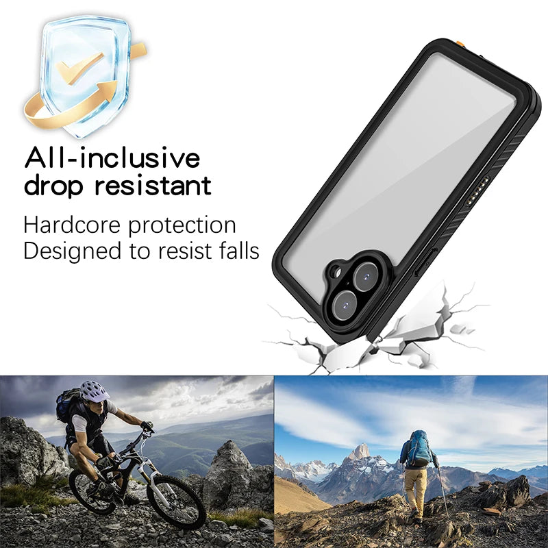 Shellbox wasserdichte Full-Cover Hülle für iPhone 17