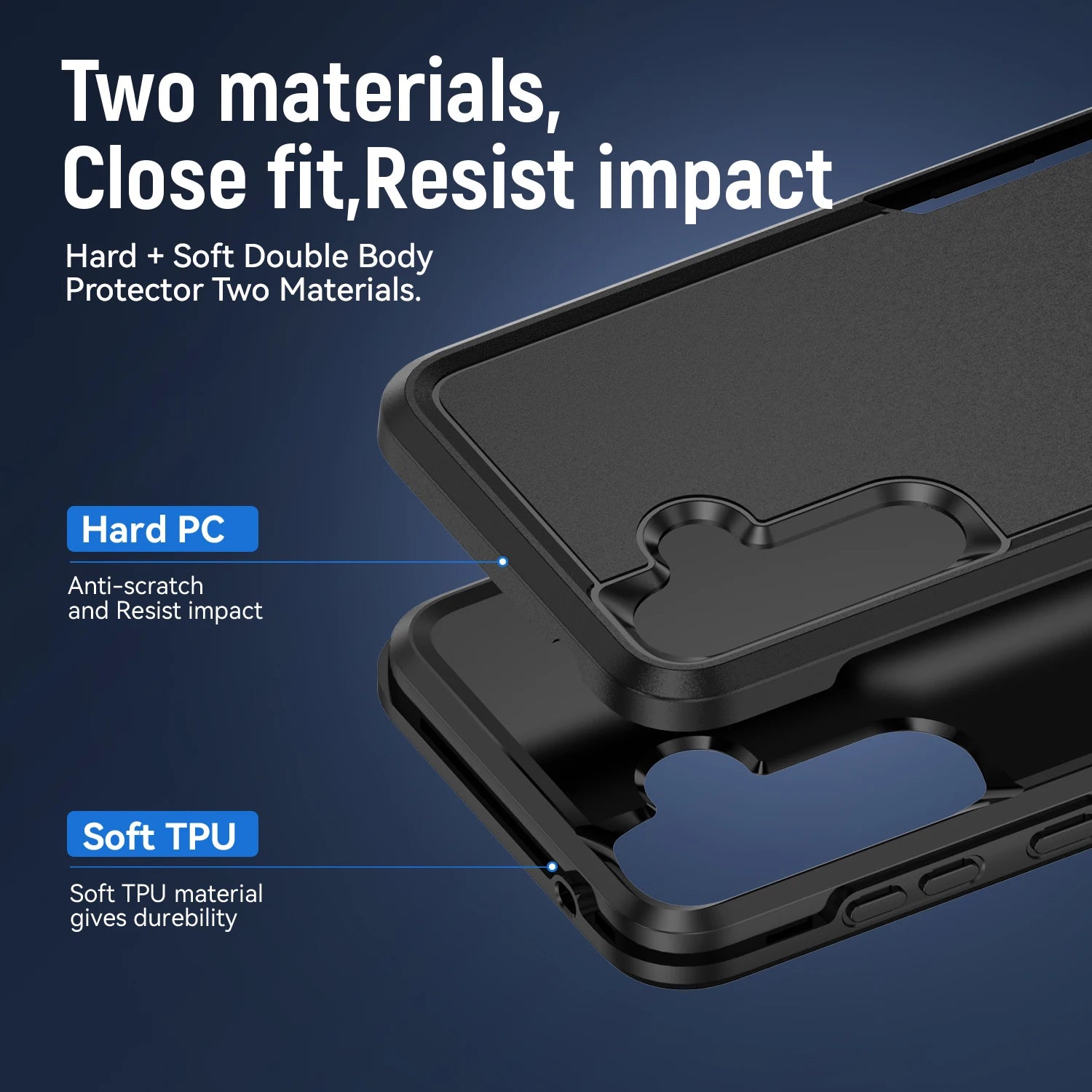 Militärische Hülle für Samsung Handy