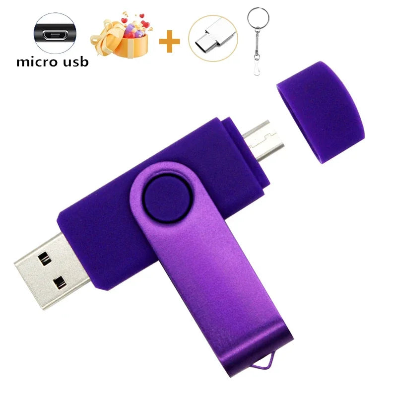 JASTER OTG 2-in-1 USB-Flash-Laufwerk 128 GB