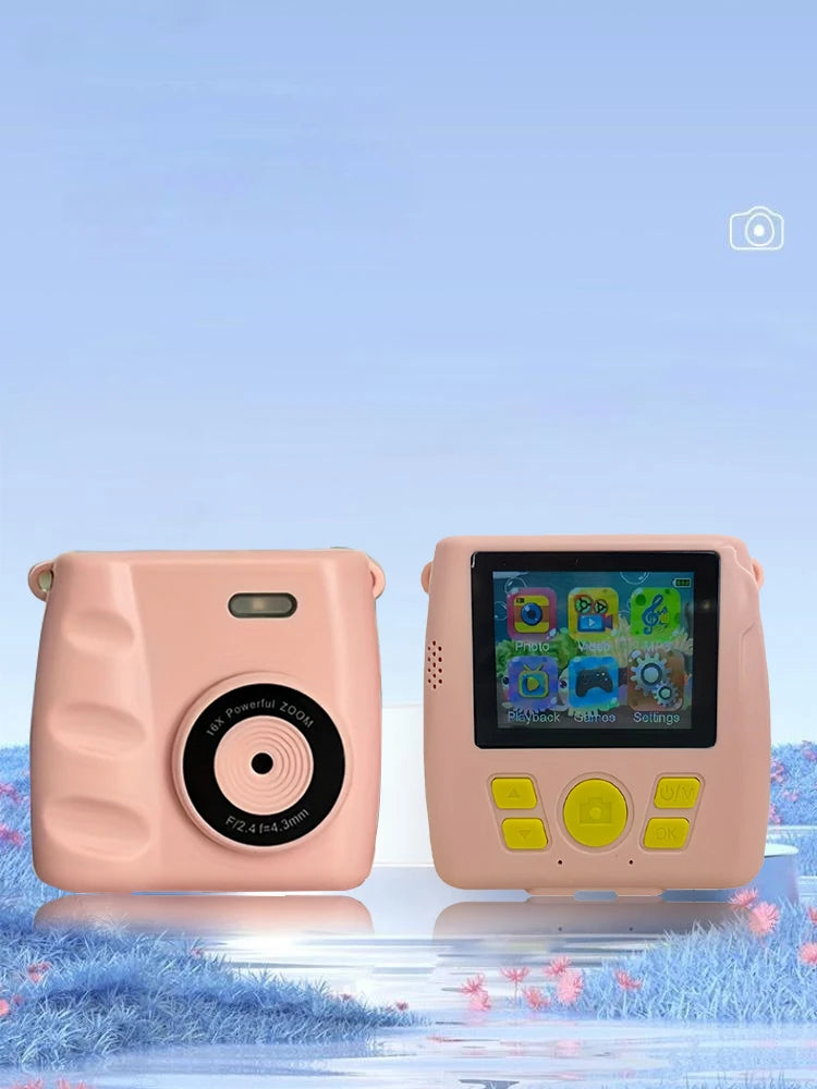 Kinder-Digitalkamera mit Sofortdruck und 2,4-Zoll Bildschirm