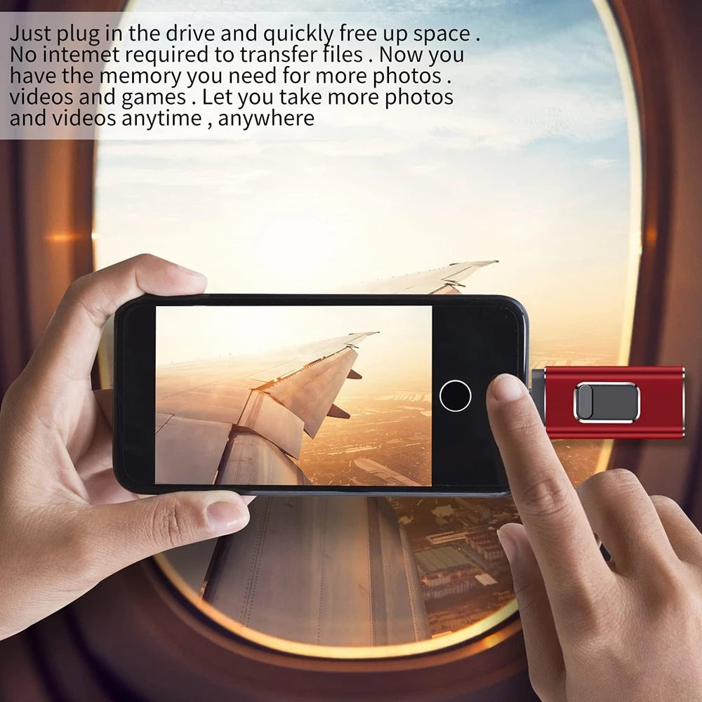 USB-Stick 2TB Highspeed Externer Speicher