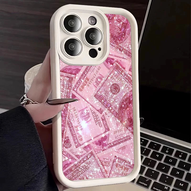 Pink Dollar Design Soft Hülle für iPhone 17