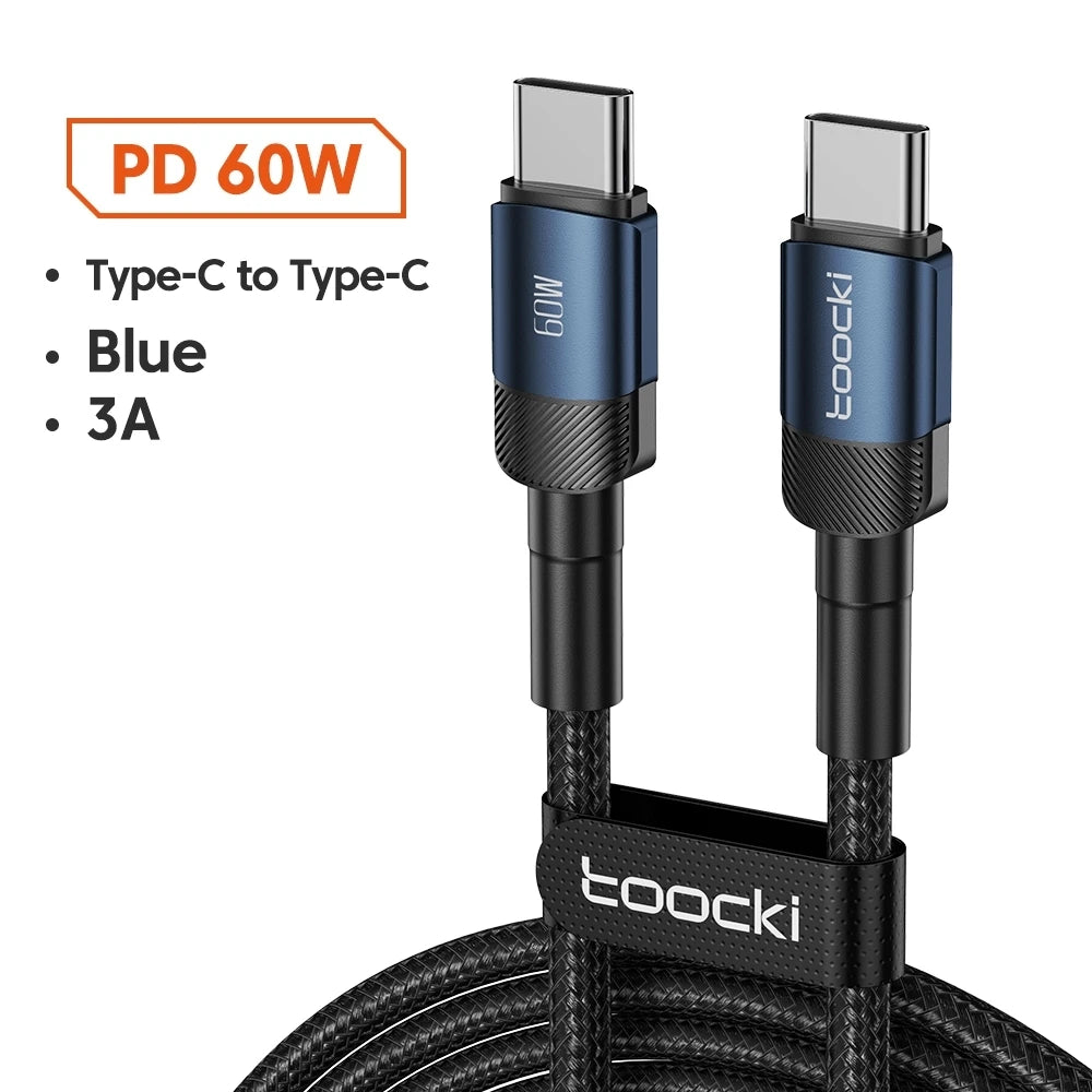 Toocki 100W Typ-C Schnellladekabel
