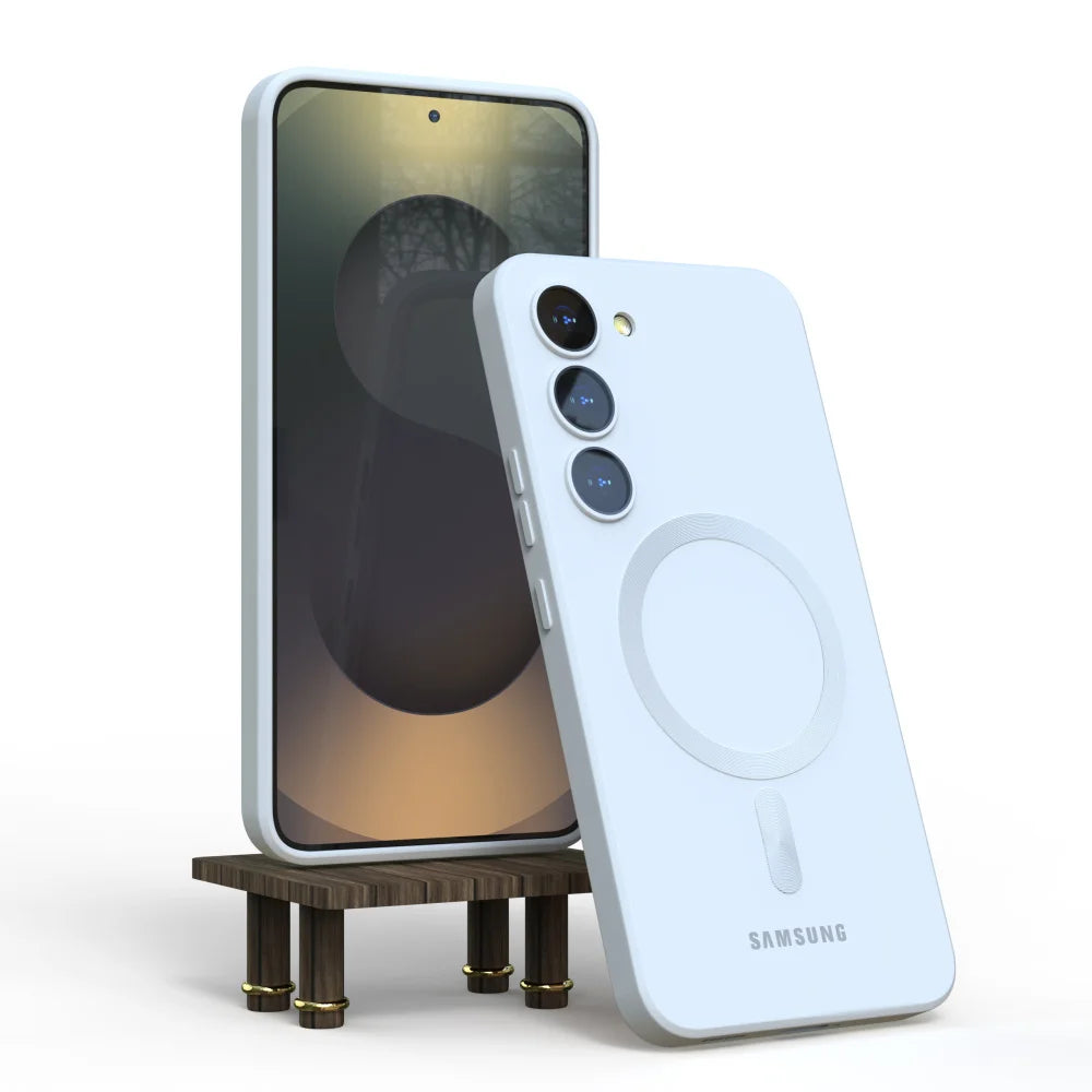 Magsafe Silikonhülle für Samsung Galaxy S25