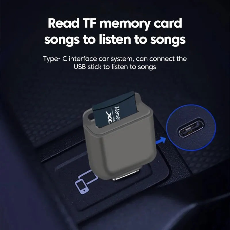 USB Typ-C TF Kartenleser Adapter für Apple & Samsung