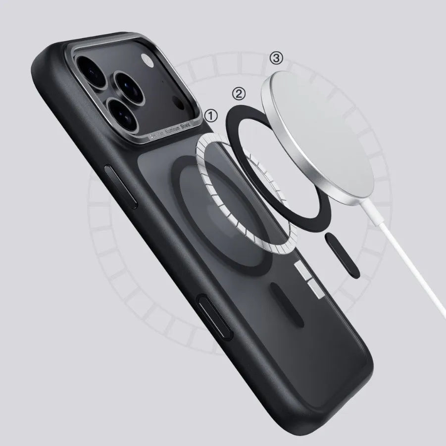 Magnetische Matt-Hülle für iPhone 17 Pro Max
