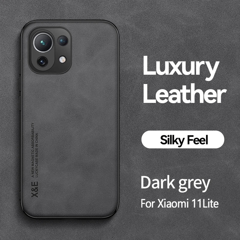Lederhülle mit Magnet für Xiaomi 11 Lite