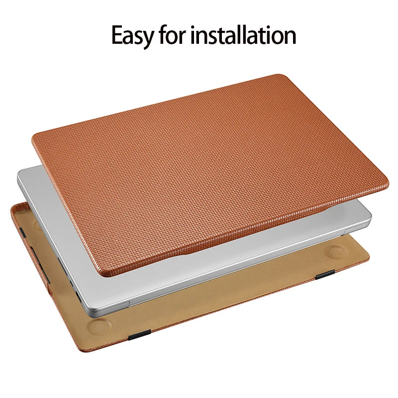 Echtleder MacBook Pro Hülle 14–16 Zoll