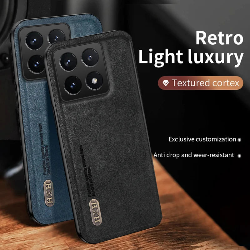 Rückseite Lederhülle Xiaomi 14T Pro