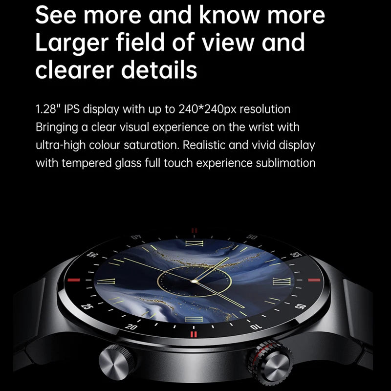 Smartwatch mit HD-Farbdisplay & Bluetooth-Anruf