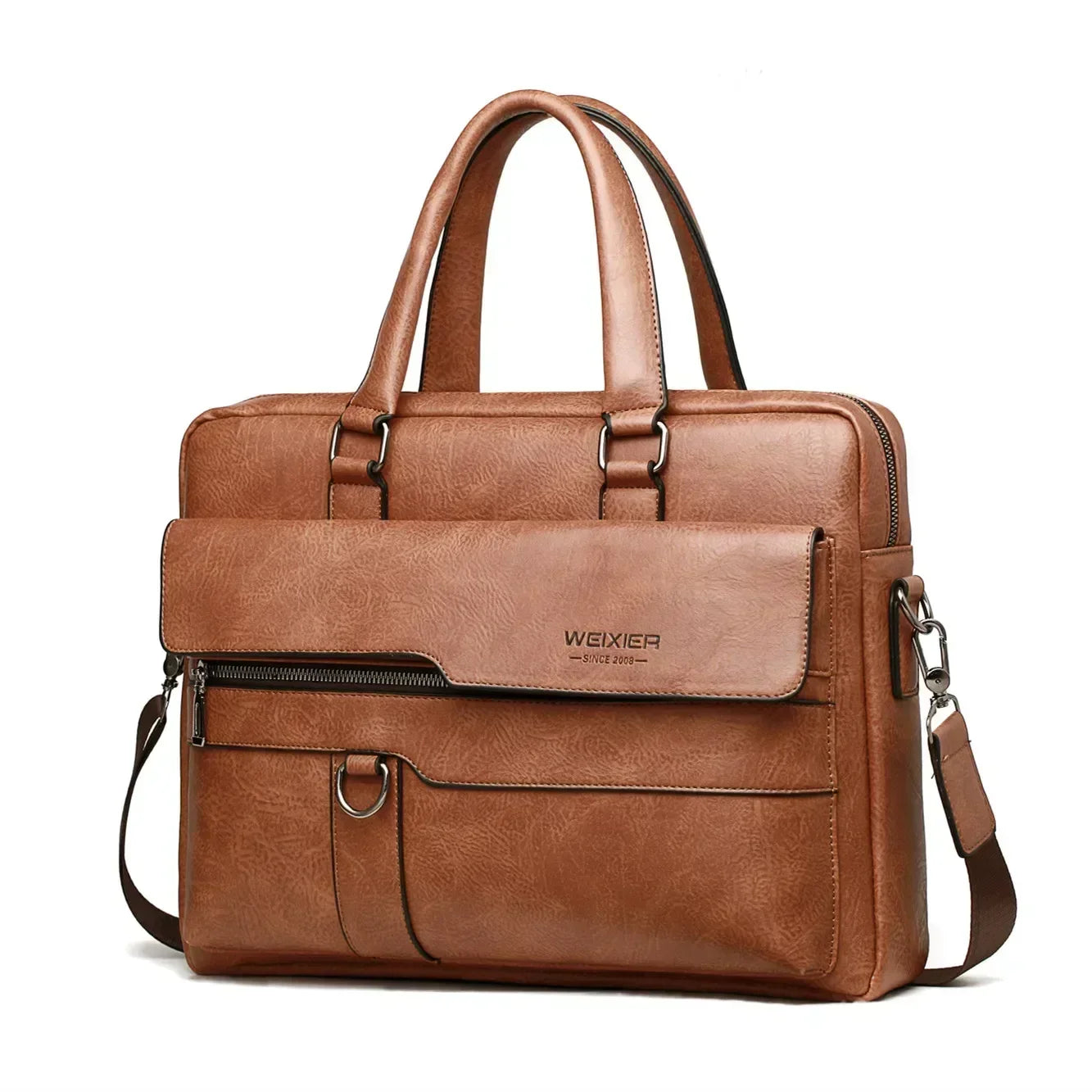 2024 Herren PU Leder Business Aktentasche