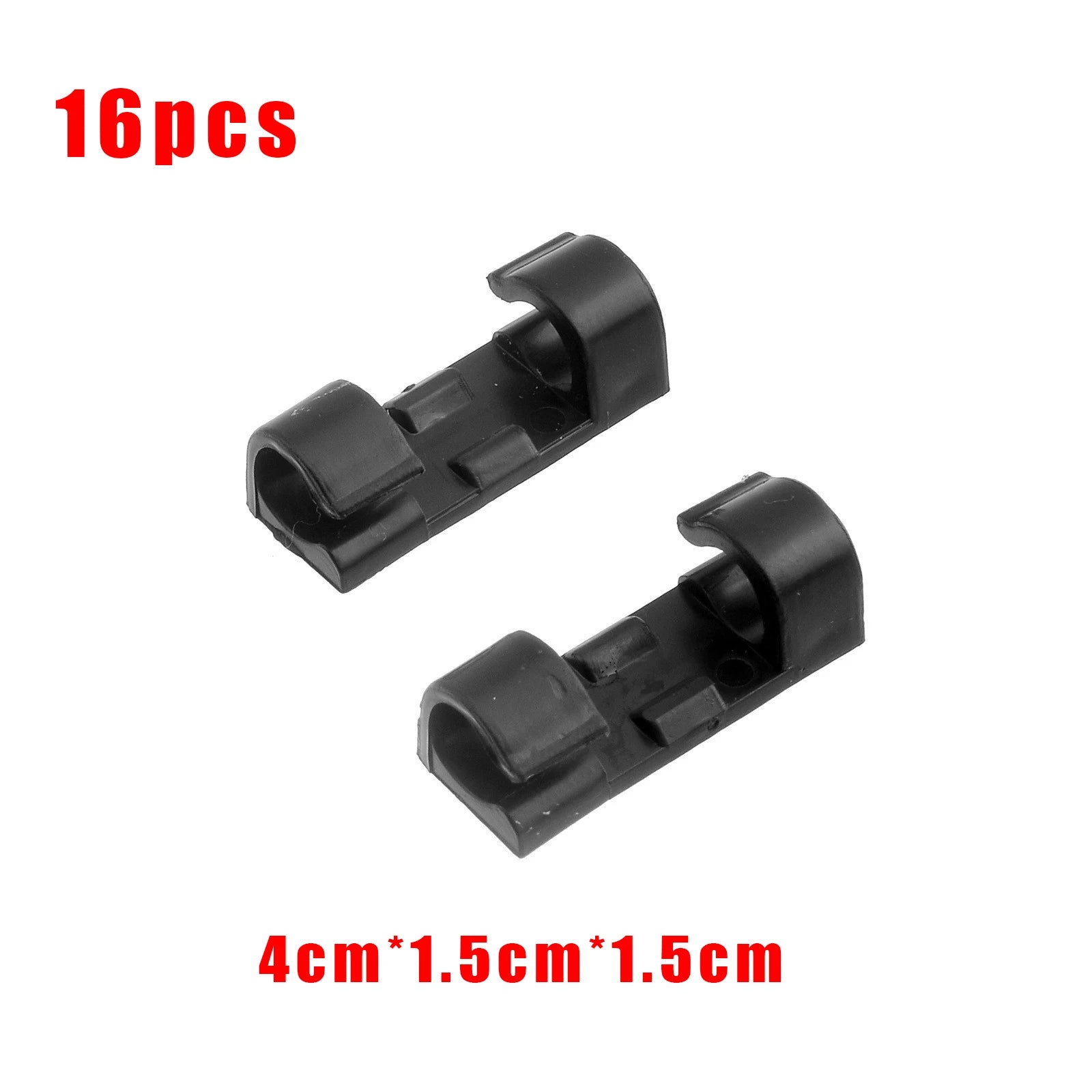 Self-adhesive cable clips for cable organization &amp; office