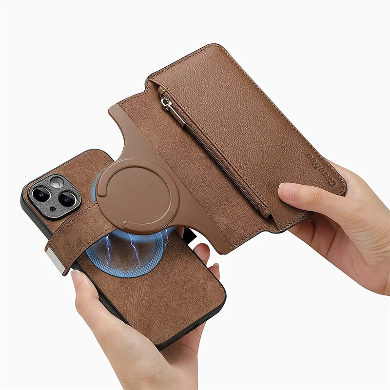Magnetische 2-in-1 Brieftasche für iPhone 17