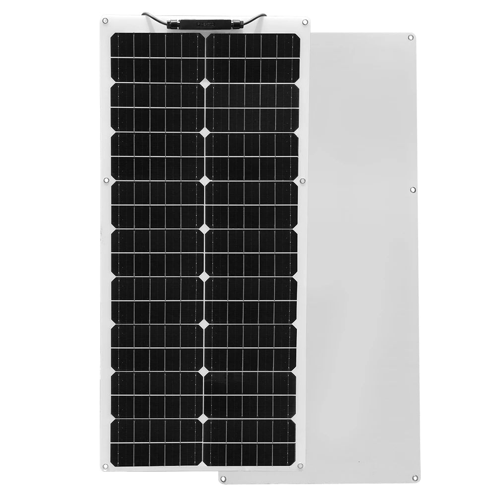 50W 12V Solar Panel Starter Kit for Motorhomes &amp; Campers