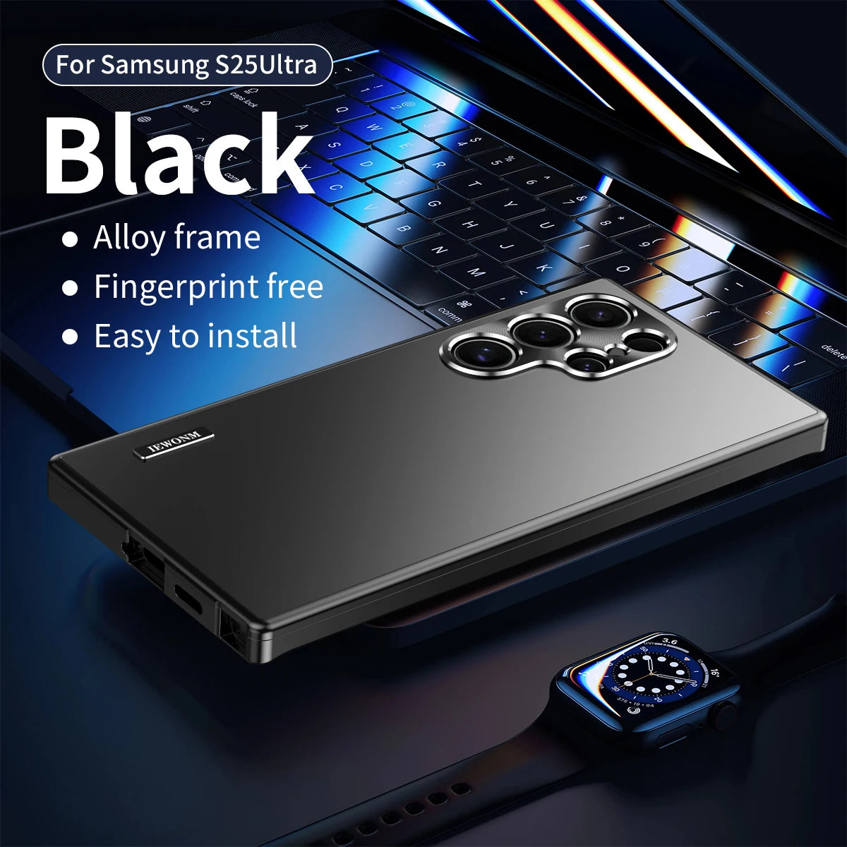 Magnetische Aluminium Hülle für Samsung S25 Ultra