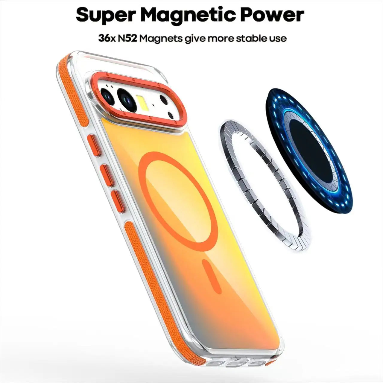 Laser Gradient Magnethülle für Google Pixel 10 Pro