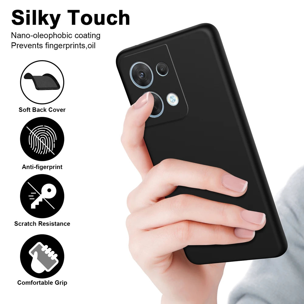 Flüssige Silikonhülle für Redmi Note