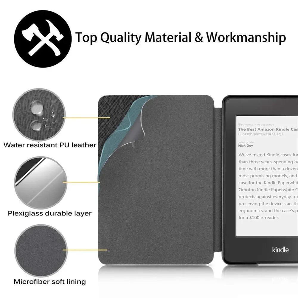 Hülle Kindle 2022 Paperwhite 6,8 Zoll Magnet