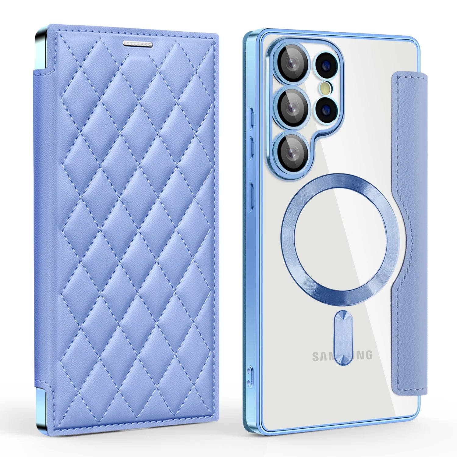 Flip Lederhülle für Samsung Galaxy S25 Ultra S24 FE