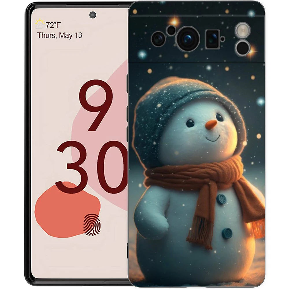 Halbummantelnde TPU Silikonhülle für Google Pixel 8 Stoßfest und Modisch