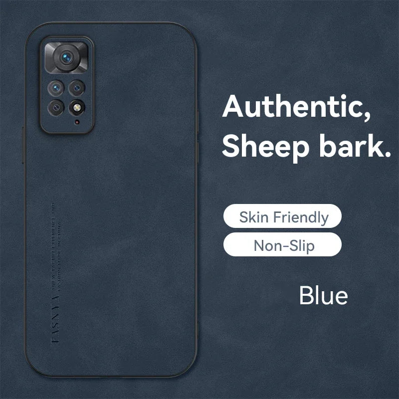 Luxus Lammleder Hülle für Redmi Note