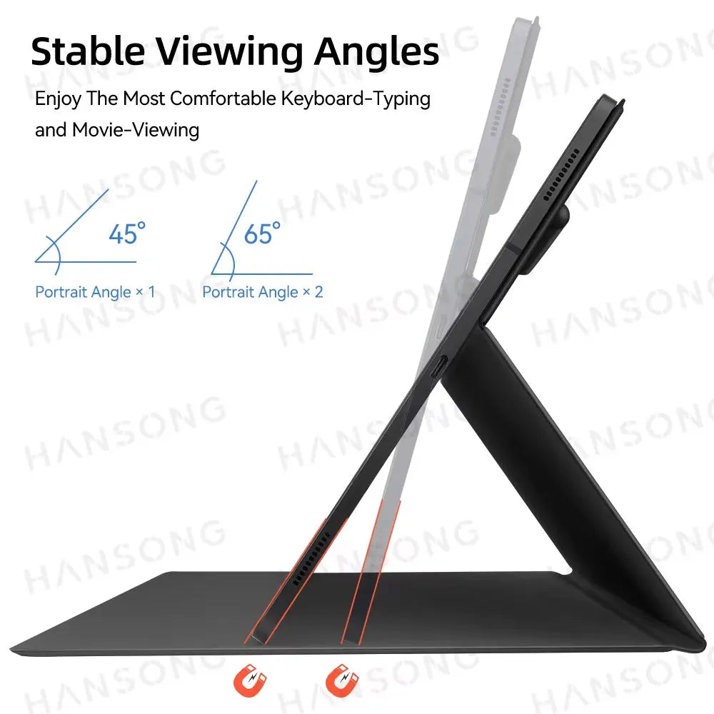 Magnetische Hülle für Galaxy Tab S7–S9