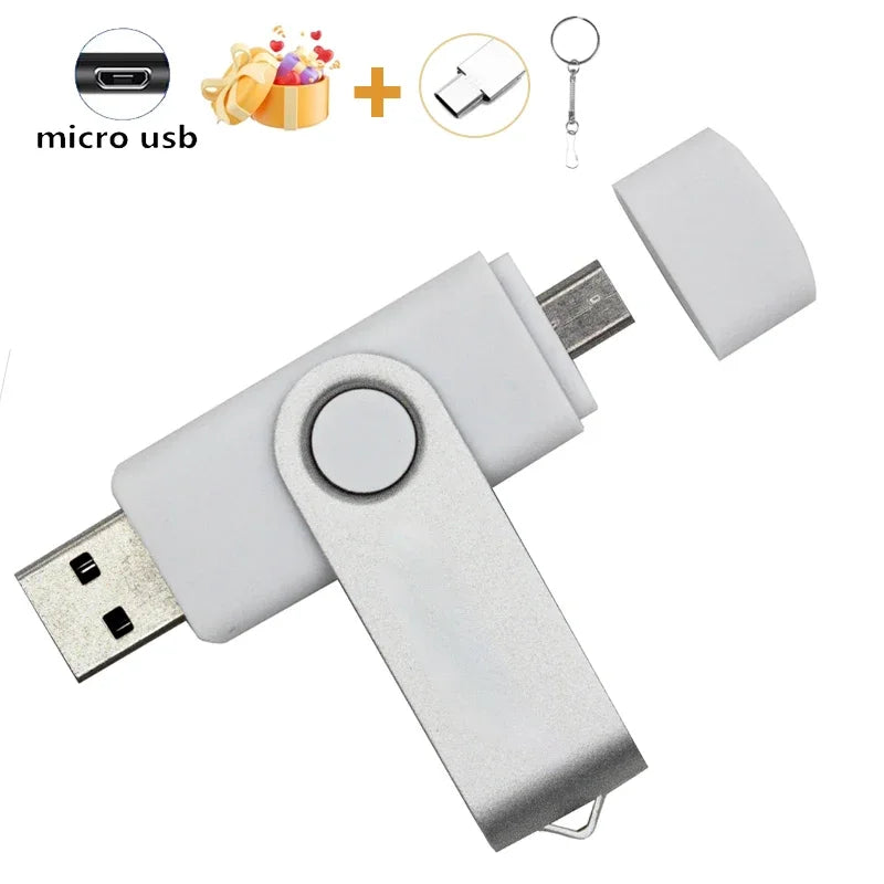 JASTER OTG 2-in-1 USB-Flash-Laufwerk 128 GB