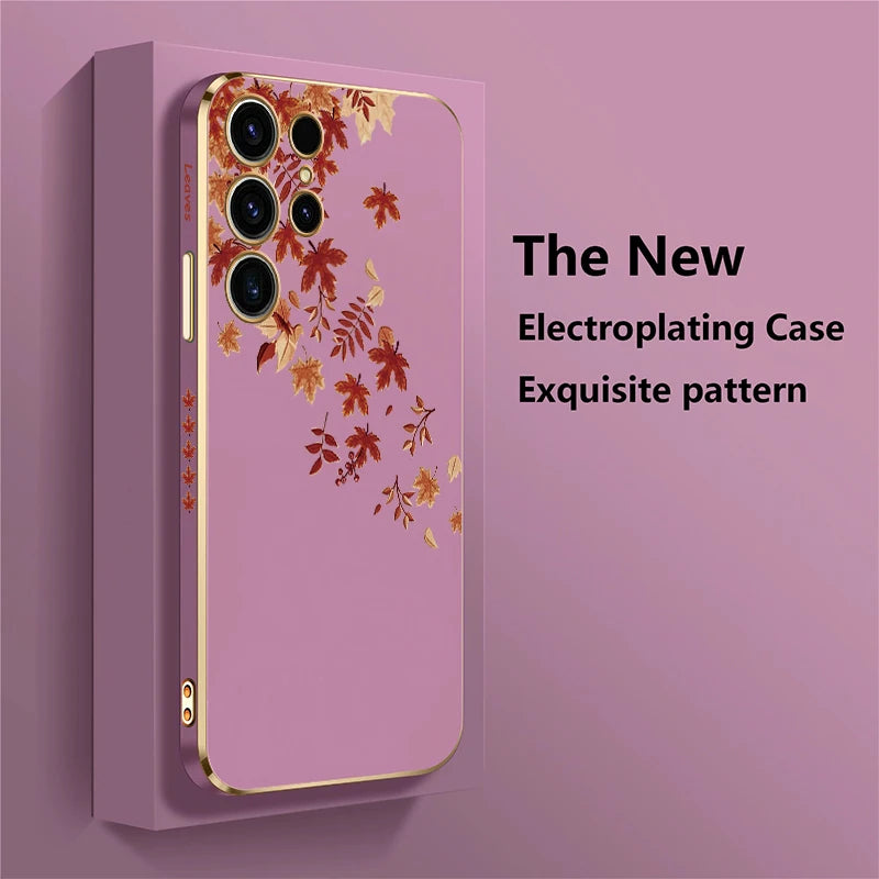 Luxuriöse Silikon Hülle für Samsung Galaxy S25