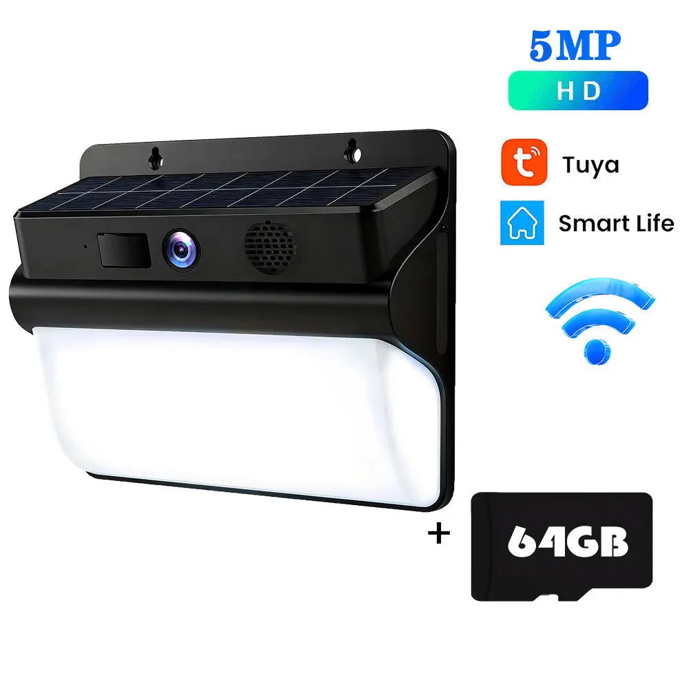 2K Solarkamera mit WLAN, Akku & Farb-Nachtsicht