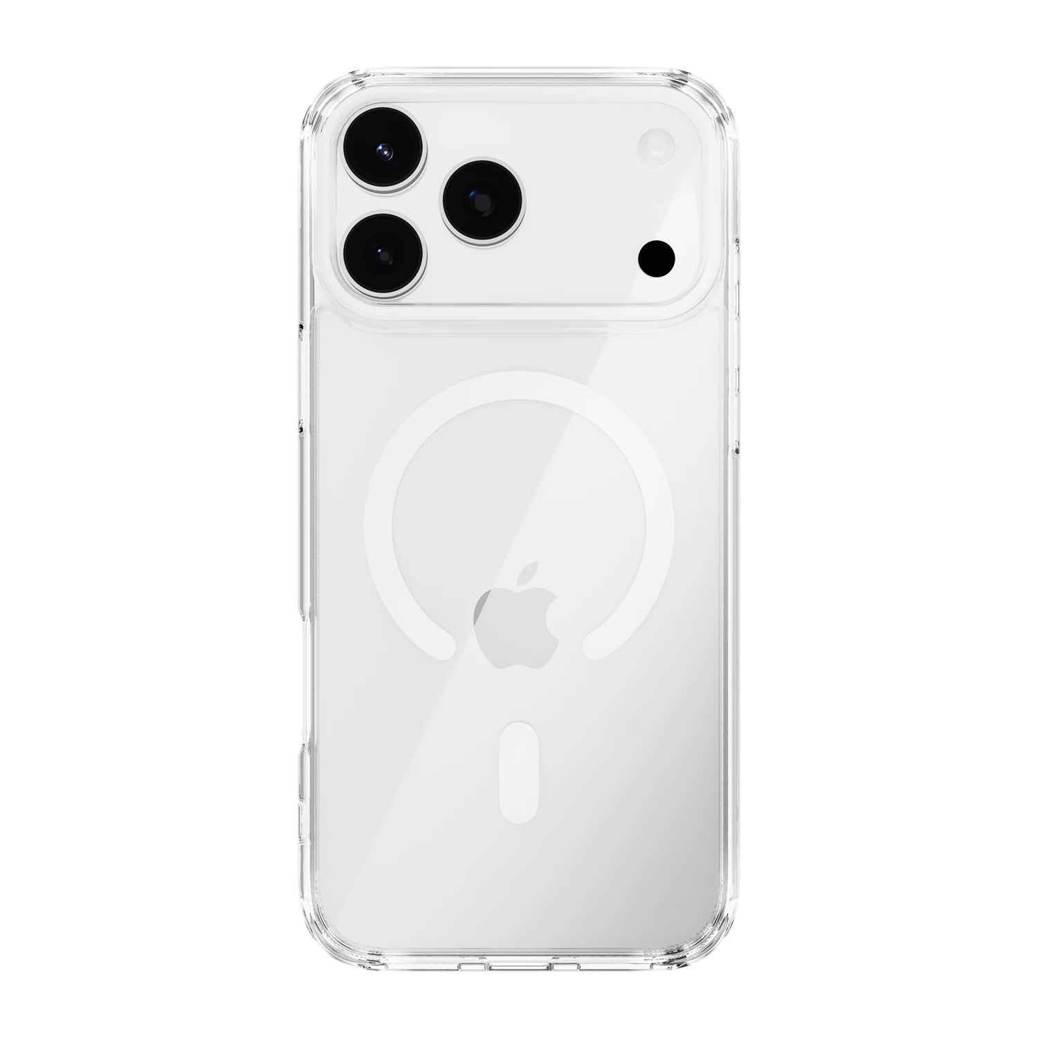 Schutzhülle für iPhone 17 – transparent, kratzfest, Magsafe