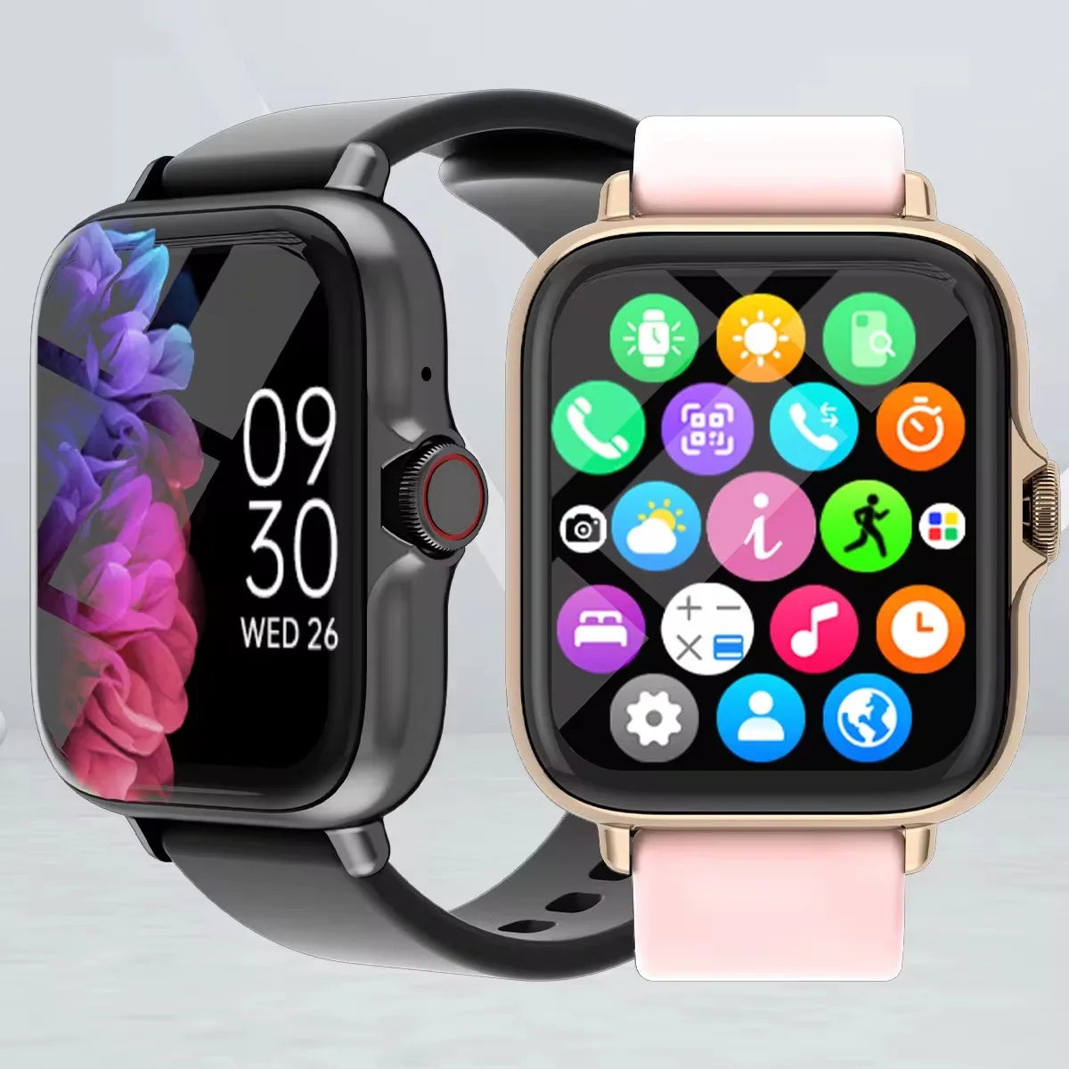 Wasserdichte Smartwatch 1,83" mit Anruf & Schlafmonitor