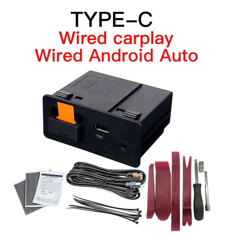 Wireless Type-C CarPlay Android Auto Adapter Mazda