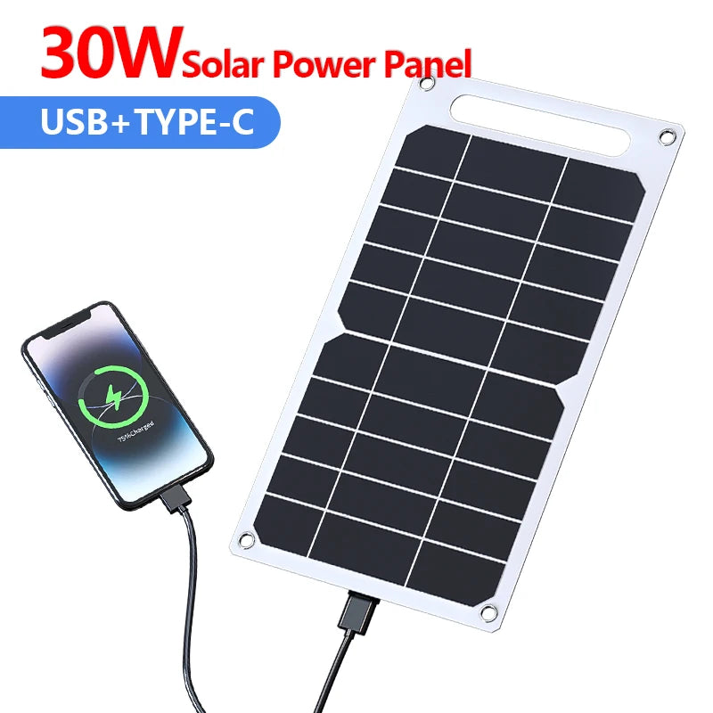 30W Solar Power Bank Waterproof for Travel