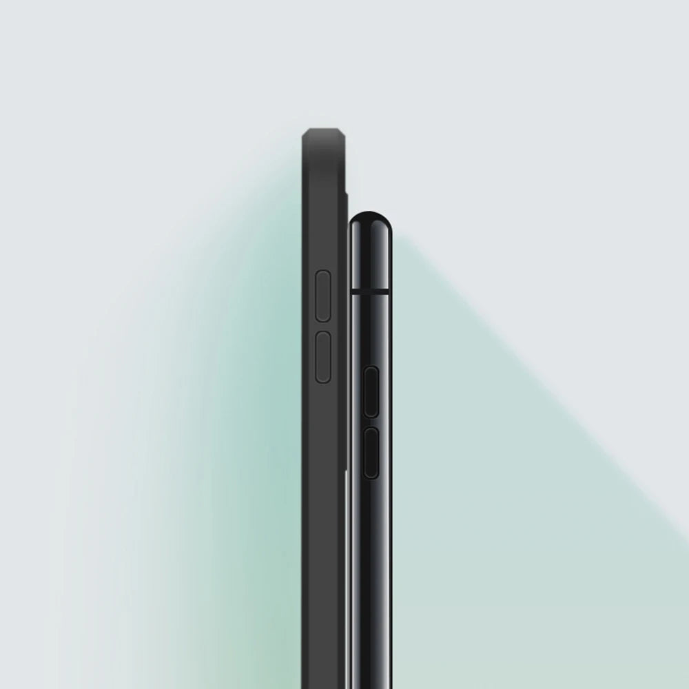 Quadratische Silikonhülle Redmi Note 12