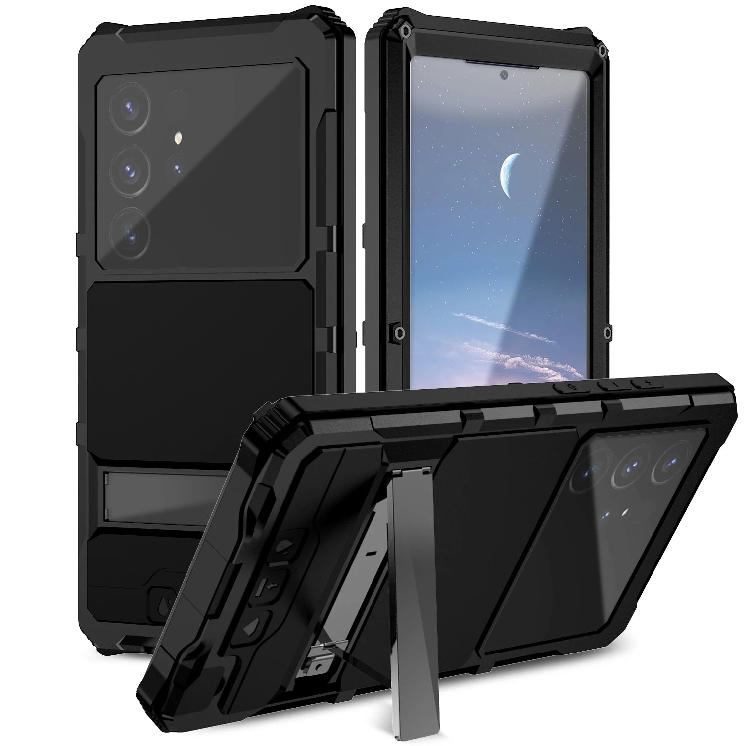 Heavy-Duty Aluminium Metall Hülle für Samsung S25 Ultra