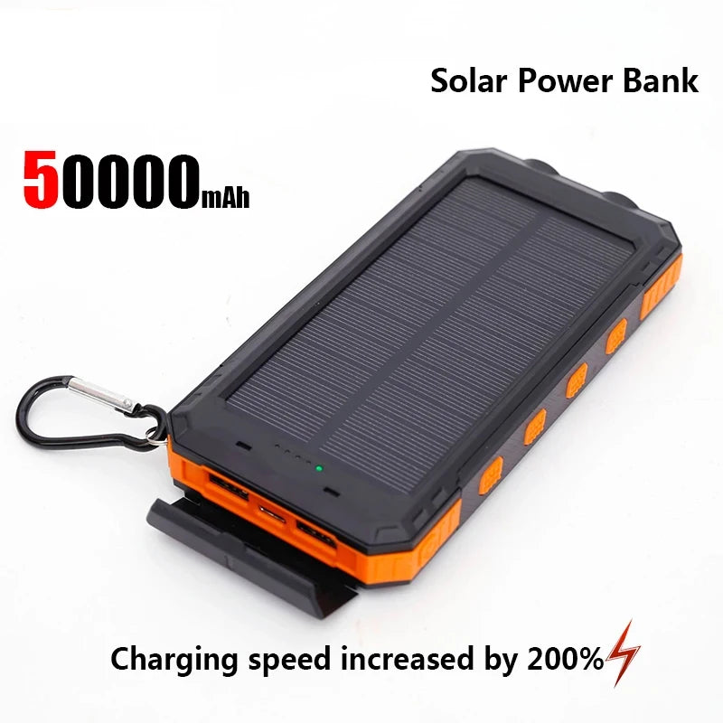 Solar Powerbank 200000mAh Schnellladegerät