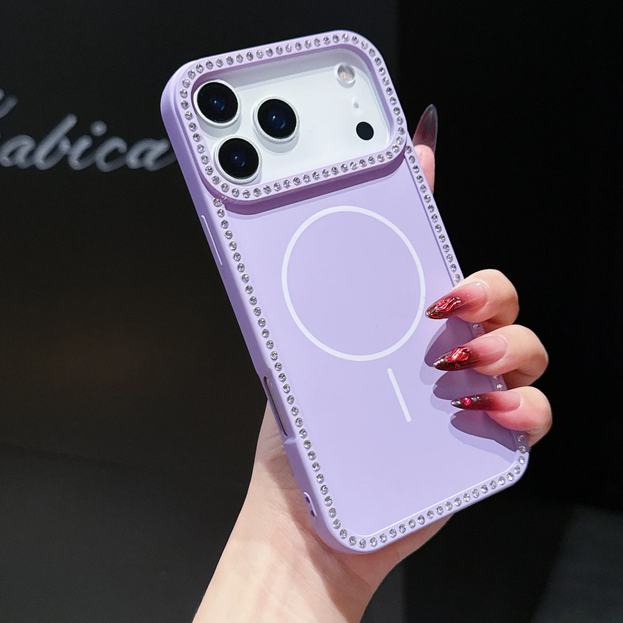 Magnetische Glitzer Hülle für iPhone 17 Pro Max