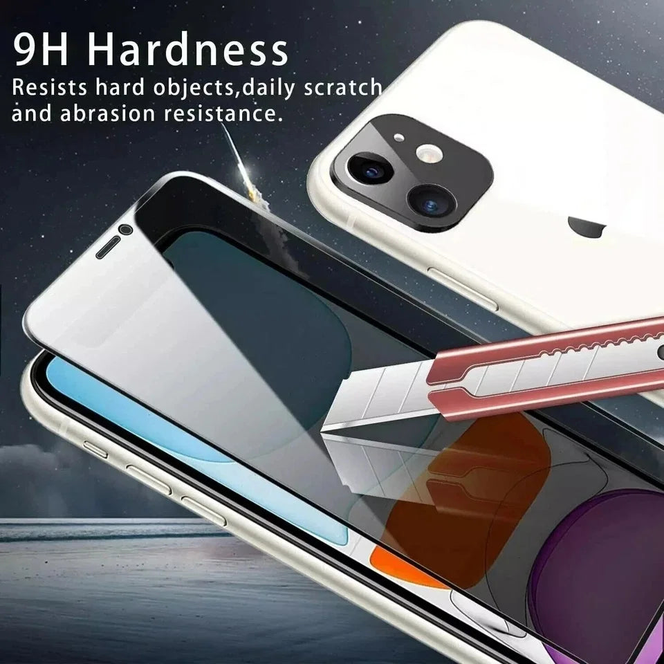 Privacy tempered glass full protection for iPhone 17 series