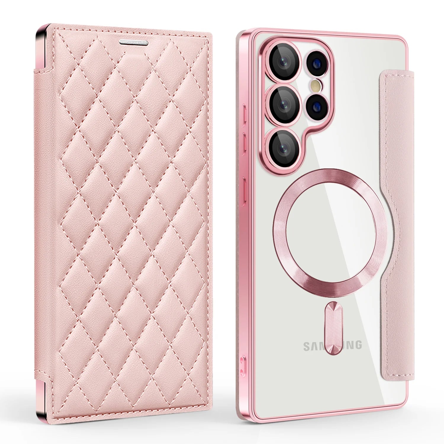 Flip Lederhülle für Samsung Galaxy S25 Ultra S24 FE